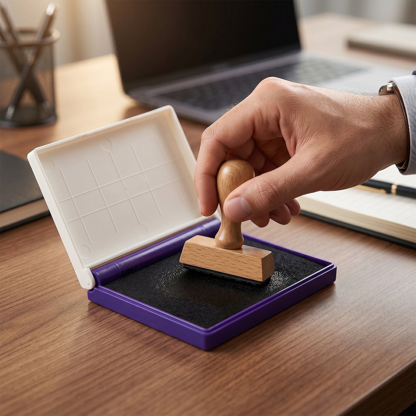 Oddy Premium Ink Stamp Pad For Office (1 Pc)