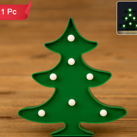Christmas Tree Shape LED Decorative Night Light (1 Pc) - Happy Price - Image 1