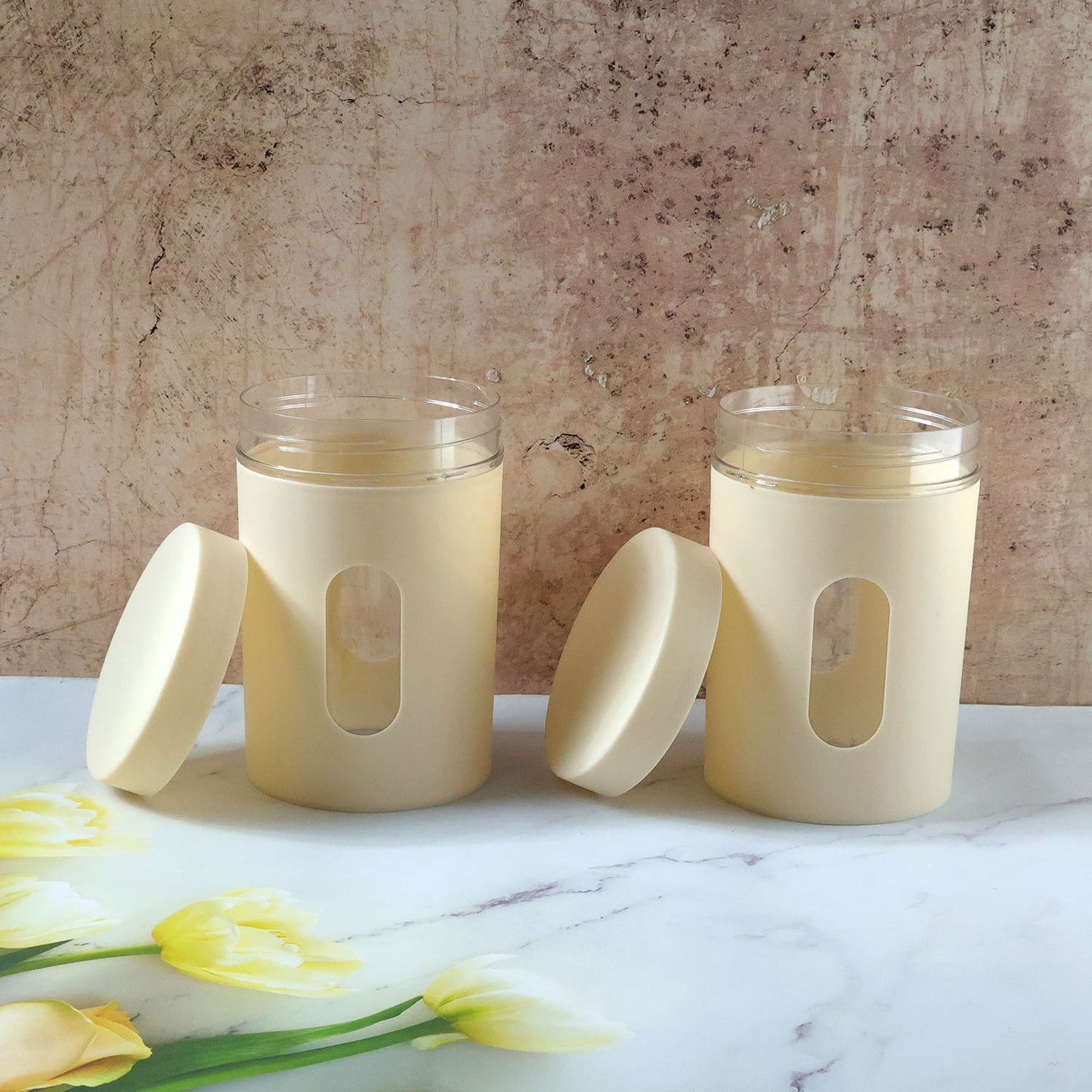Airtight Kitchen Storage Containers - 2 Pc Set, 750 ML Each - Happy Price - Image 6