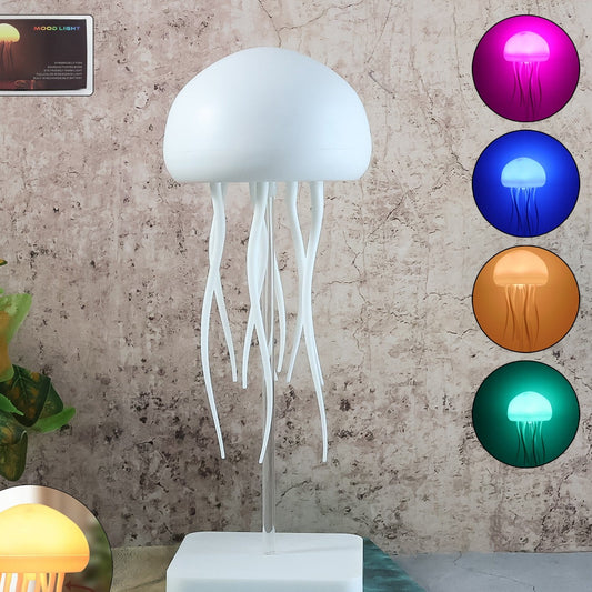 Jellyfish LED Mood Lamp - Colour Changing Ambient Light (1 Pc) - Happy Price - Image 1