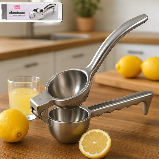 Durable Aluminum Manual Citrus Juicer for Home & Kitchen - 1 Piece - Happy Price - Image 1