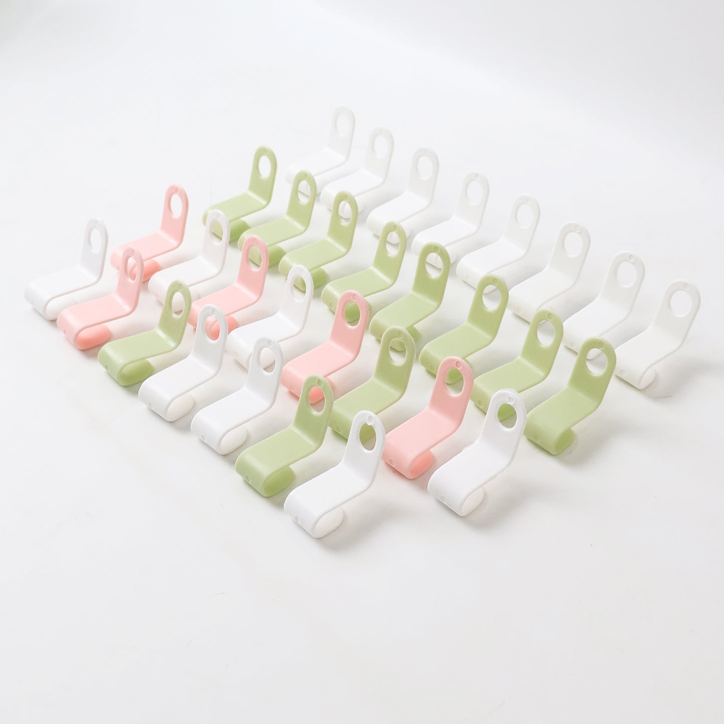 Multi-color Hanger Connector Hooks (30 Pc) - Happy Price - Image 3
