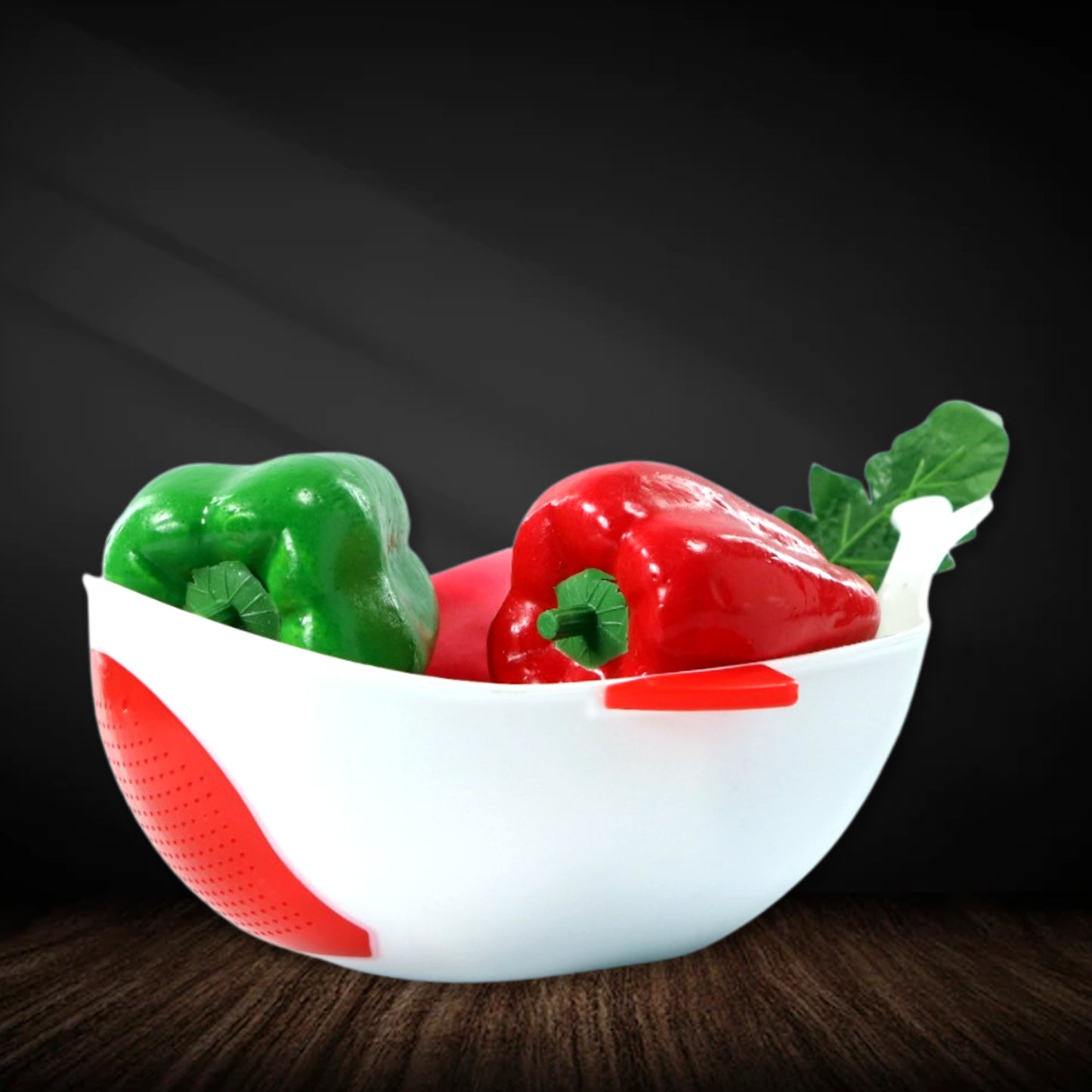 Plastic Rice Pulses Fruits Vegetable Noodles Pasta Washing Bowl And Strainer - Happy Price - Image 3