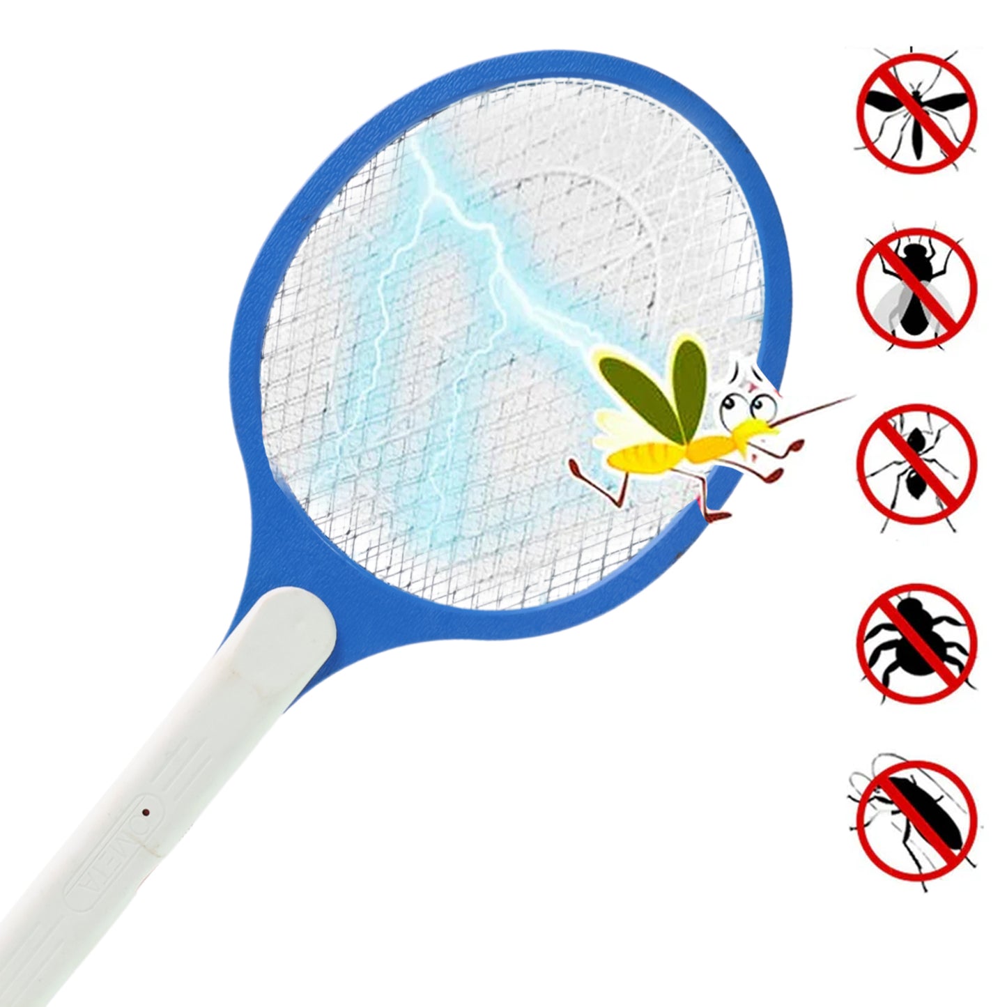 Anti Mosquito Racquet Rechargeable Insect Killer Bat With Led Light - Happy Price - Image 4