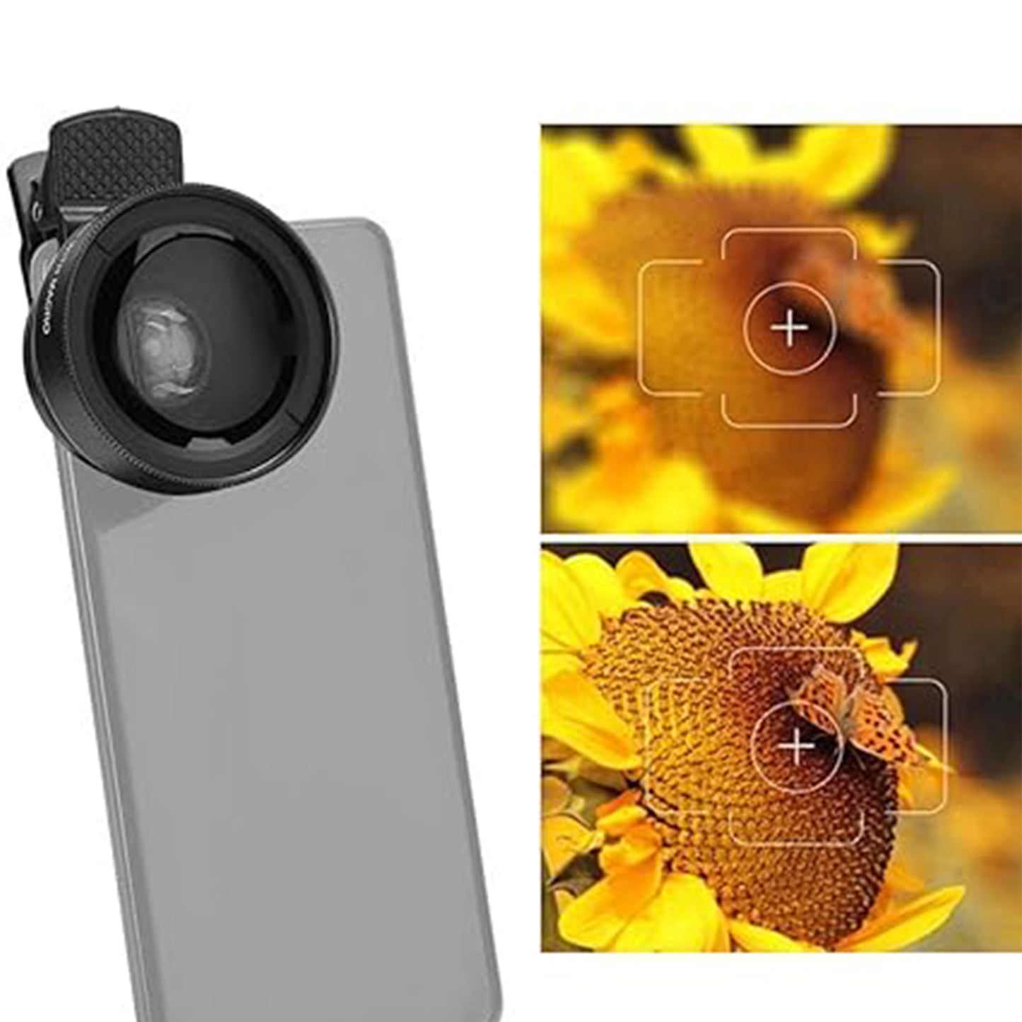 0.45x Camera Lens External Phone Lens Phone Camera Lens (With Color Box  1 Pc) - Happy Price - Image 4