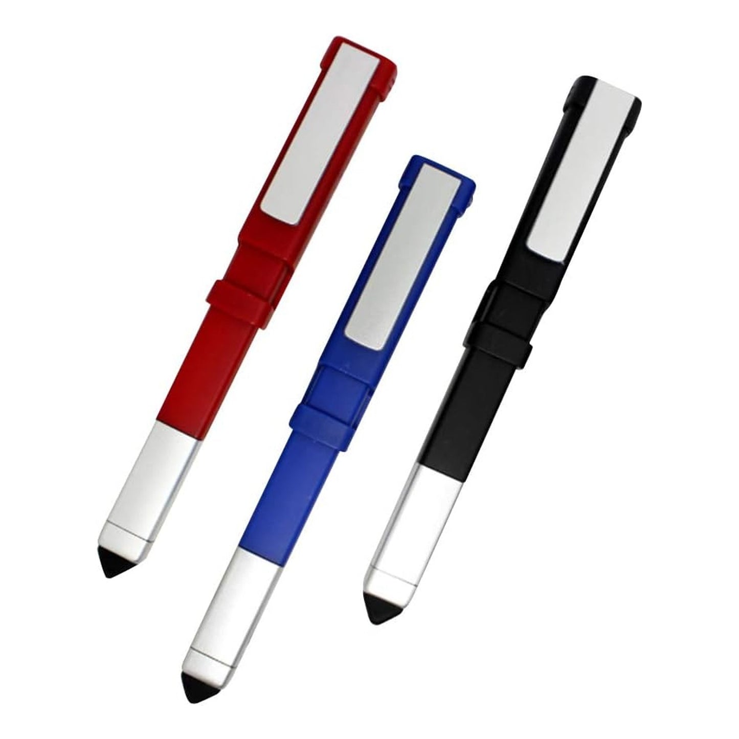 Pen-shaped Phone Holder With Screwdriver Sets Multi-function Pen 4 In 1 Tech Tool Pen Portable Phone Tools With Capacitive Stylus Ball Point Pen Mobile - Happy Price - Image 3