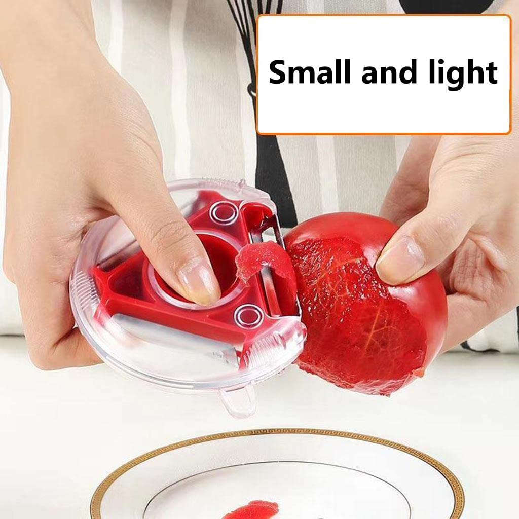 3-in-1 Rotary Vegetable Peeler, Slicer & Cutter - Stainless Steel Blades - Happy Price - Image 6