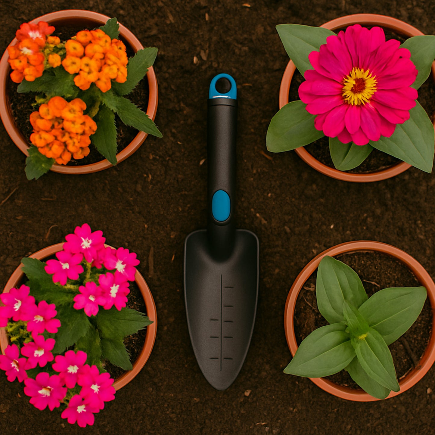 Plastic Heavy Duty Garden Hand Trowel With Measurement Marks (1 Pc) - Happy Price - Image 3