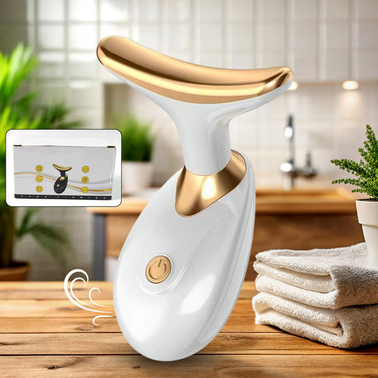 Neck Face Massager Firming Wrinkle Removal Tool (Neck Wrinkle Removal Tool  1 Pc) - Happy Price - Image 1