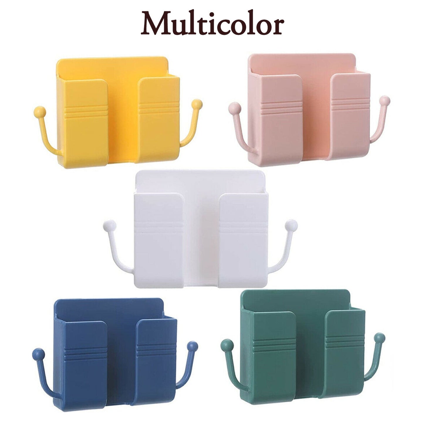 1 Pc Wallmount Mobile Stand With Hook Design Used In All Kinds Of Places Including Household And Many More As A Hanging Support For Cloths And Stuffs Purposes. - Happy Price - Image 7