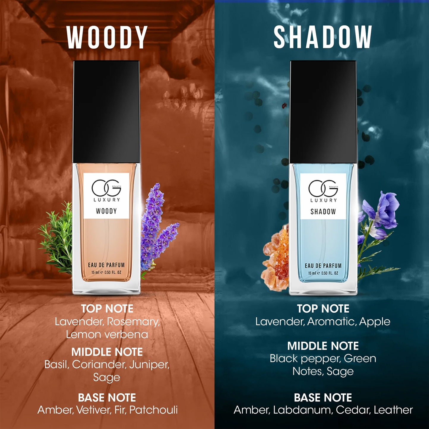 Luxury Perfume Gift Set - 4 Eau De Parfum Collection (4 x 15 ML) - Happy Price - Image 6