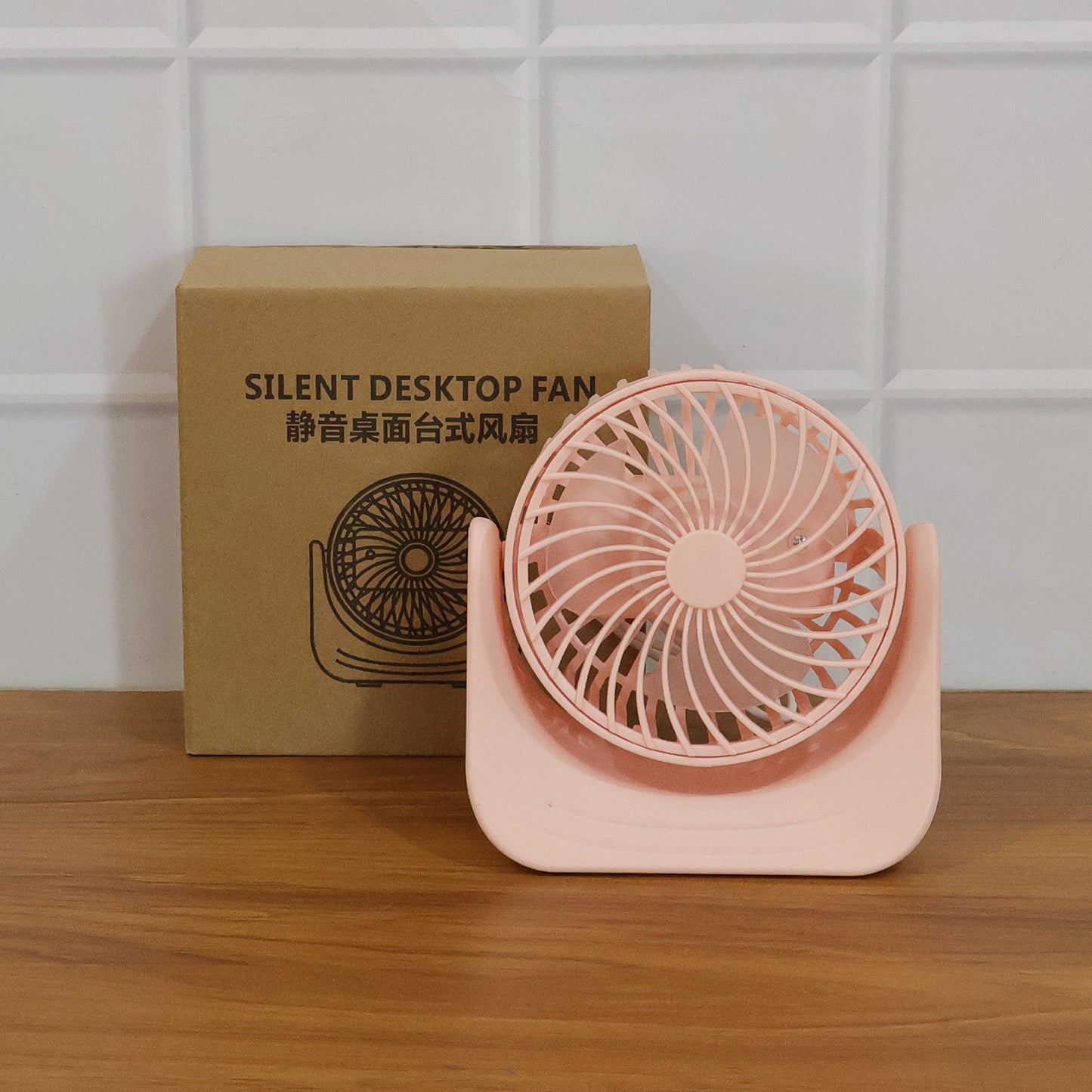 Silent Desktop Mini Fan with Adjustable Head - 1 Pc - Happy Price - Image 6