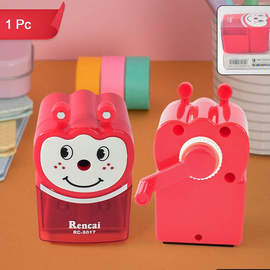 Cartoon Shaped Sharpener For Kids  Animal Shaped Pencil Sharpener (1 Pc) - Happy Price - Image 1