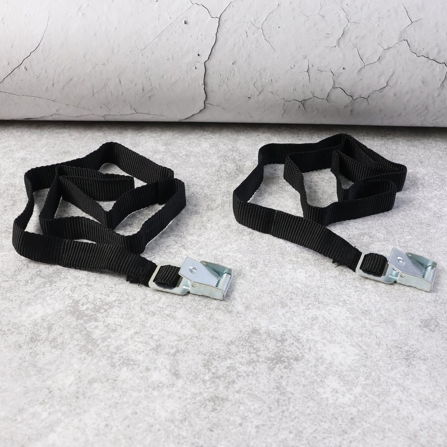 2 Pcs Luggage Securing Straps - 75 cm Adjustable Cargo Belts with Metal Buckles - Happy Price - Image 7