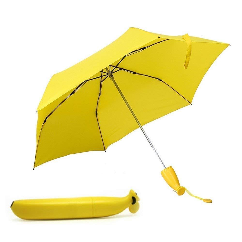 Stylish Banana Shaped Mini Foldable Umbrella - Happy Price - Image 7