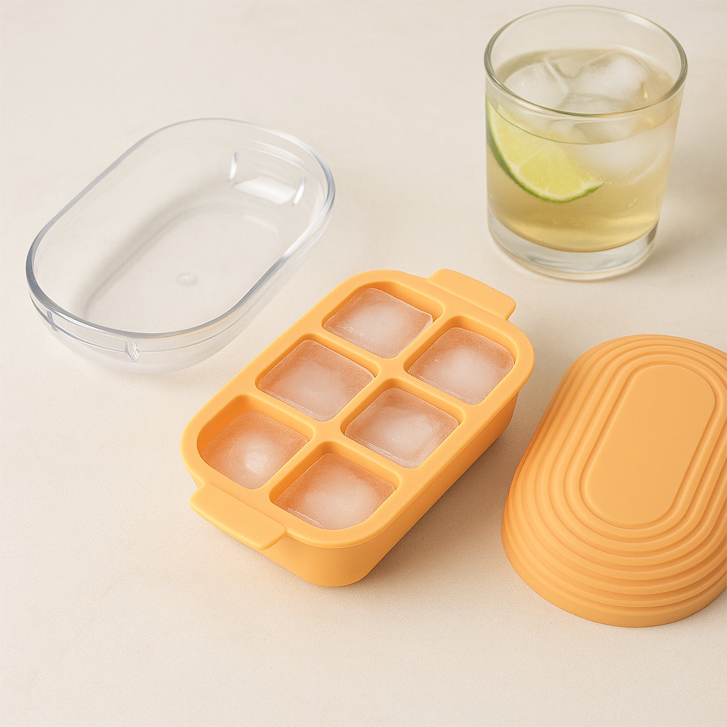 Plastic Ice Cube Tray (1 Set) - Happy Price - Image 7