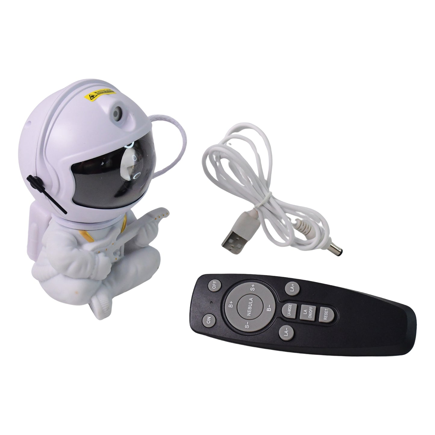 Astronaut Galaxy Projector Lamp with Remote - Star Nebula Night Light for Bedroom & Parties - Happy Price - Image 2
