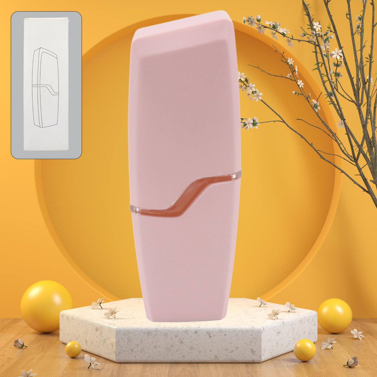 Travel Toothbrush Case Portable Multifunctional Wash Cup (1 Pc) - Happy Price - Image 2