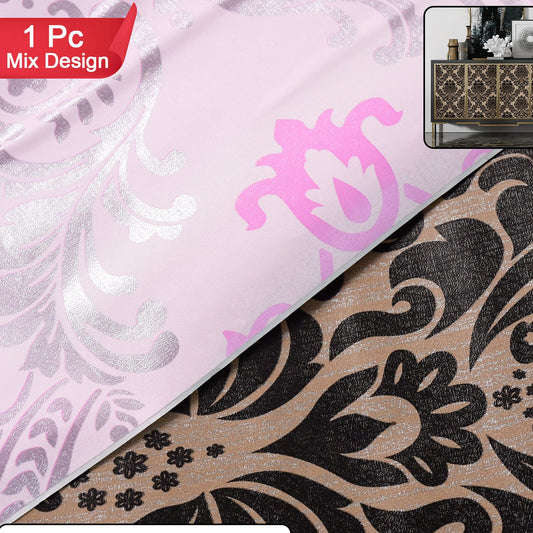 Self-Adhesive Decorative Wallpaper Roll - Waterproof & Oil-Proof Peel and Stick Wall Covering (1 Pc) - Happy Price - Image 1