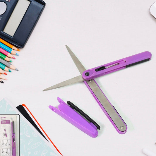 Pen Cut Compact Scissors In Pen Format Pen-style Portable Travel Scissors (1 Pc) - Happy Price - Image 1