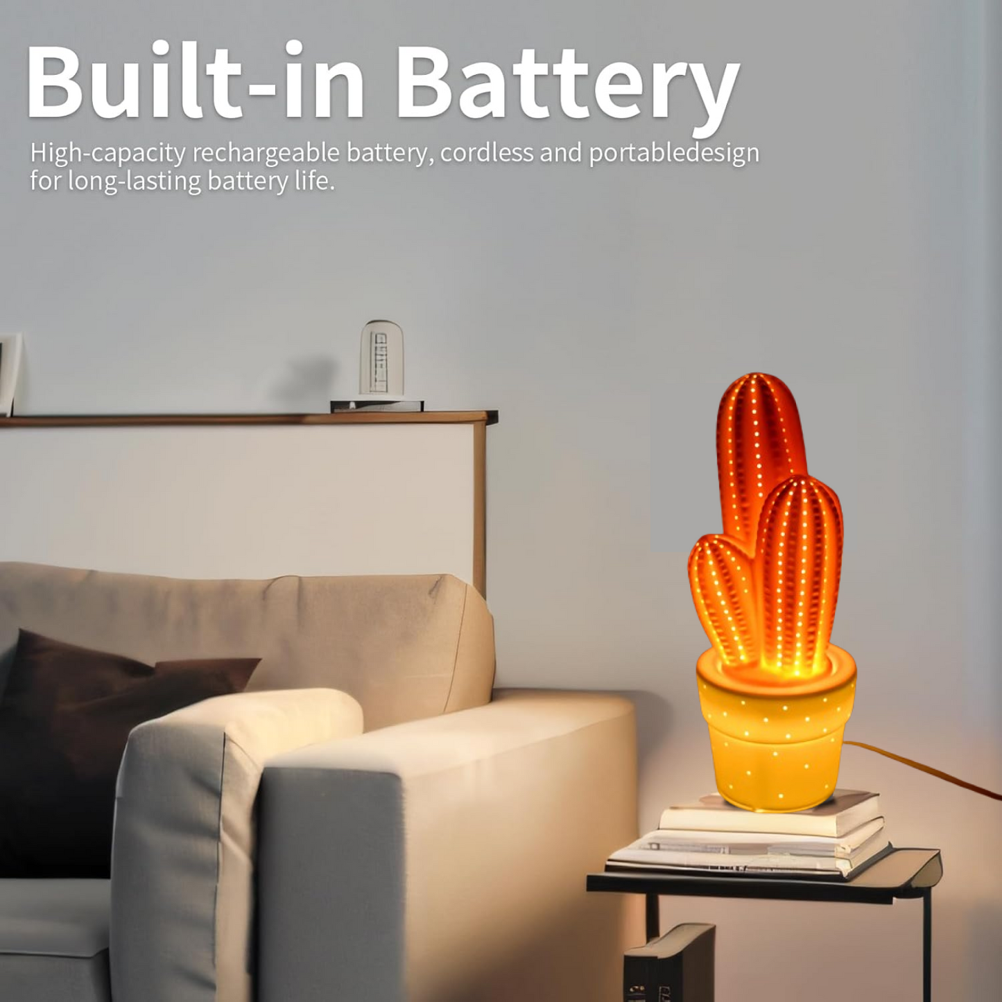 Elegant Ceramic Table Lamp for Home & Office (1 Pc) - Happy Price - Image 4