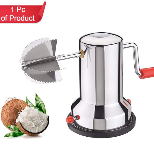 Manual Steel Coconut Scraper for Home Kitchen Use - Happy Price - Image 1
