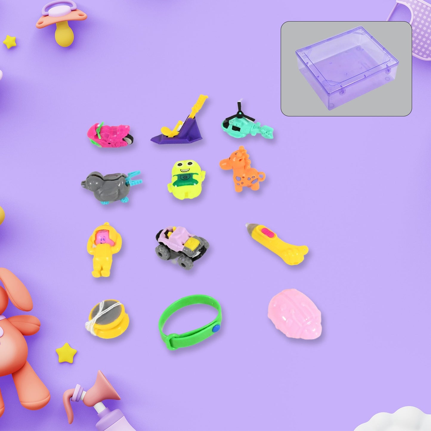 12-in-1 Toy Set for Kids - Assorted Small Toys for Curious Minds - Happy Price - Image 5