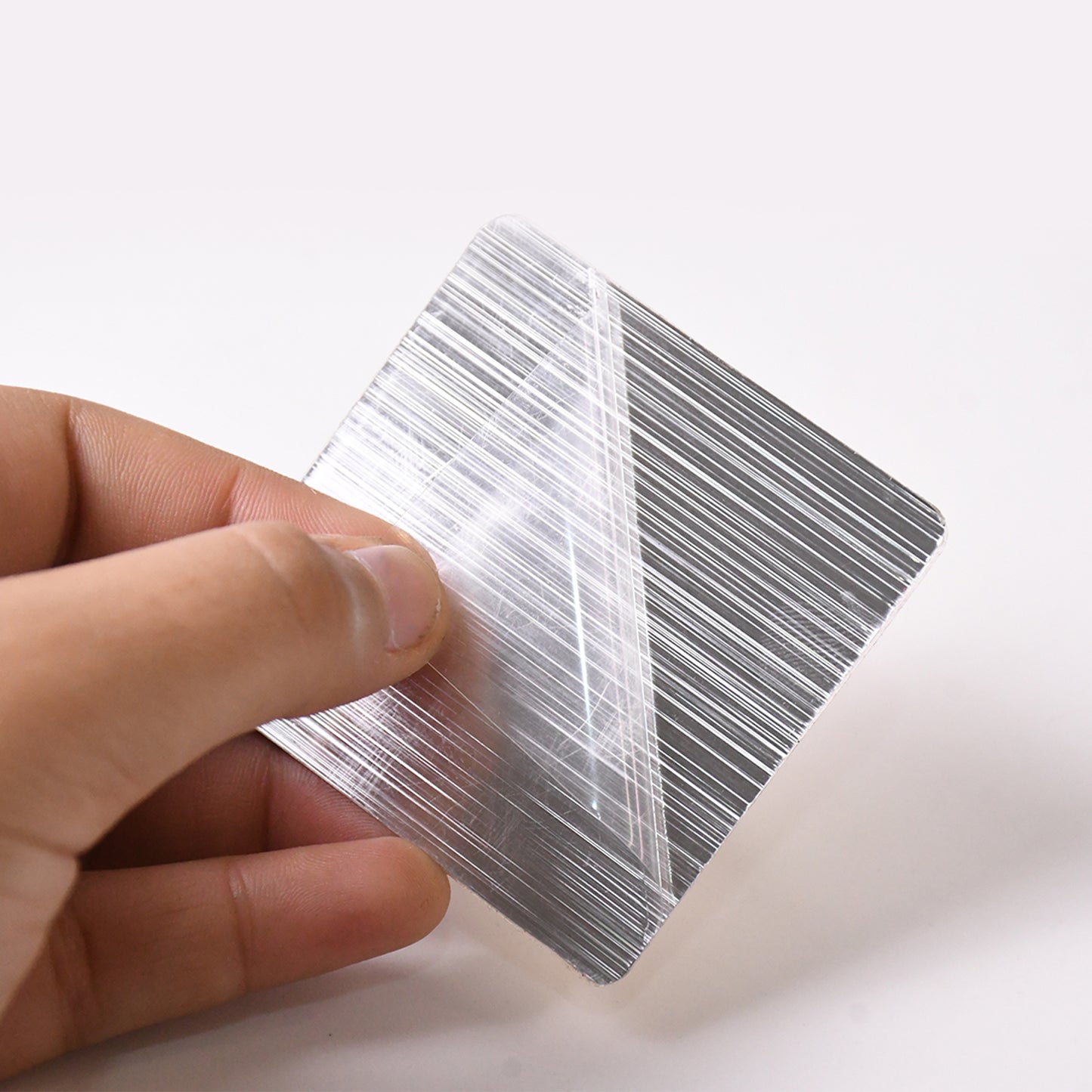 Transparent Adhesive Hooks for Kitchen & Bathroom - Heavy Duty, 6x6 Cm (1 Pc) - Happy Price - Image 2