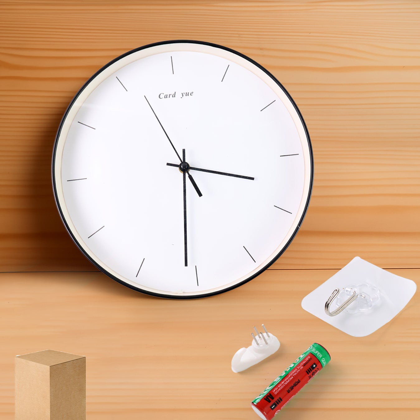 Minimalist Wall Clock With Accessories (1 Pc) - Happy Price - Image 1