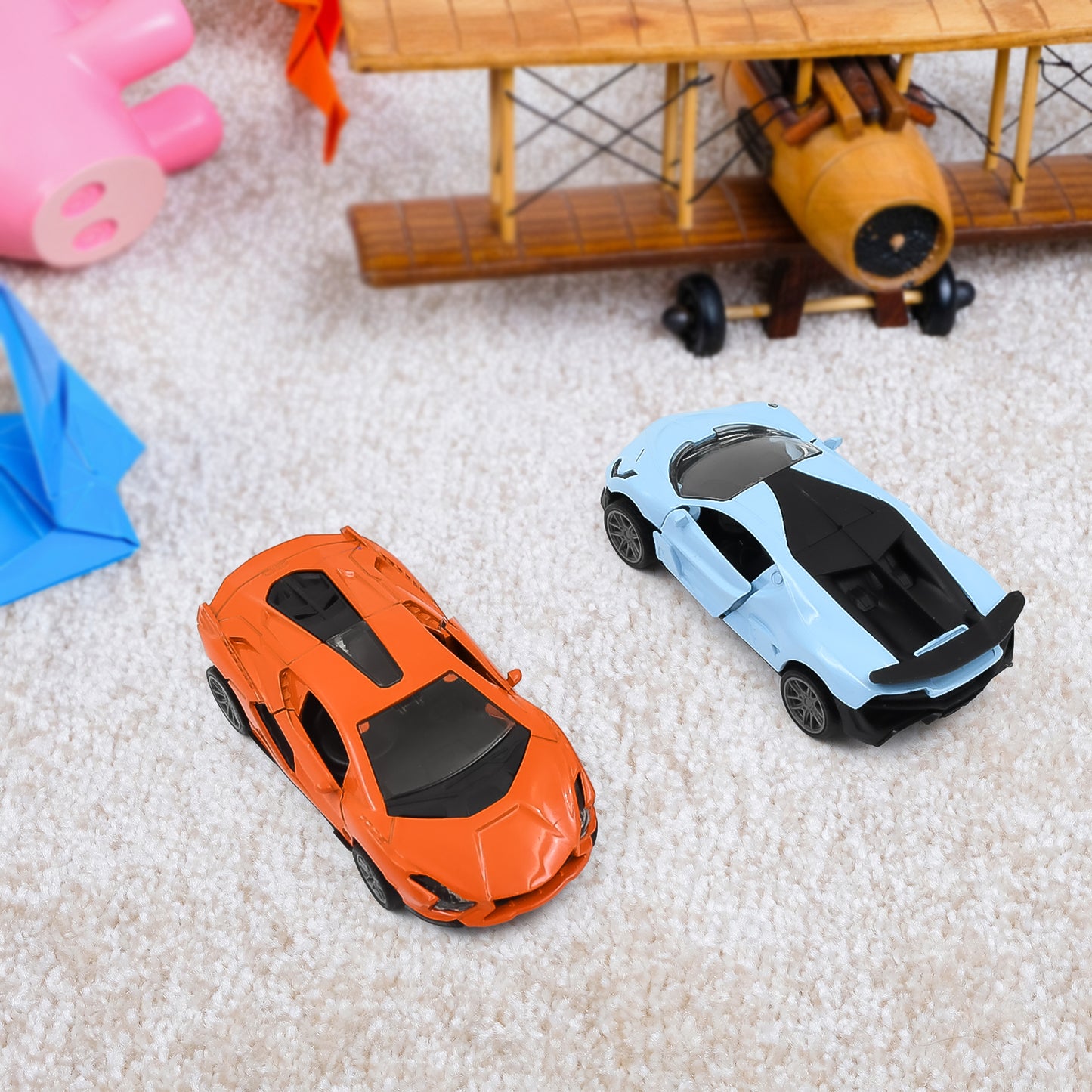 Mini Pull Back Car Widely Used By Kids (1 Pc  Mix Color  Design) - Happy Price - Image 3