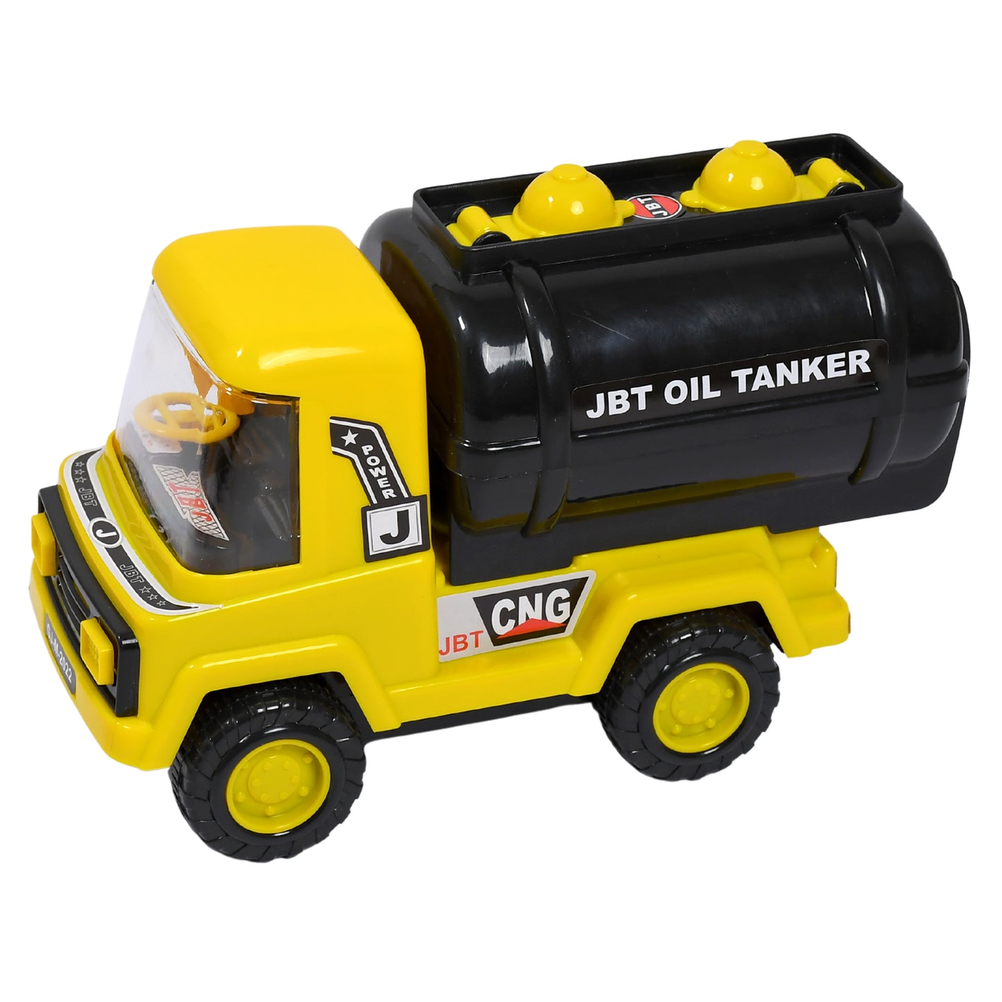 Big Size Heavy Duty Unbreakable Friction Powered With Engine Sound While Running  Non Electric Toy Tempo Oil - Water Tanker Vehicle Truck For Kids Size - Happy Price - Image 2