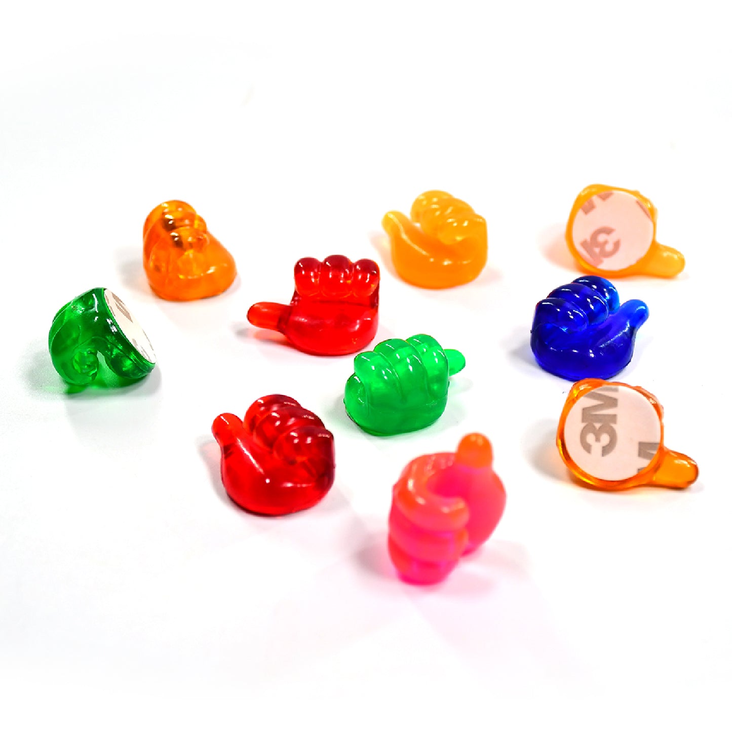 10 Pcs Hand Shape Wall Clips for Keys & Cables - Happy Price - Image 3