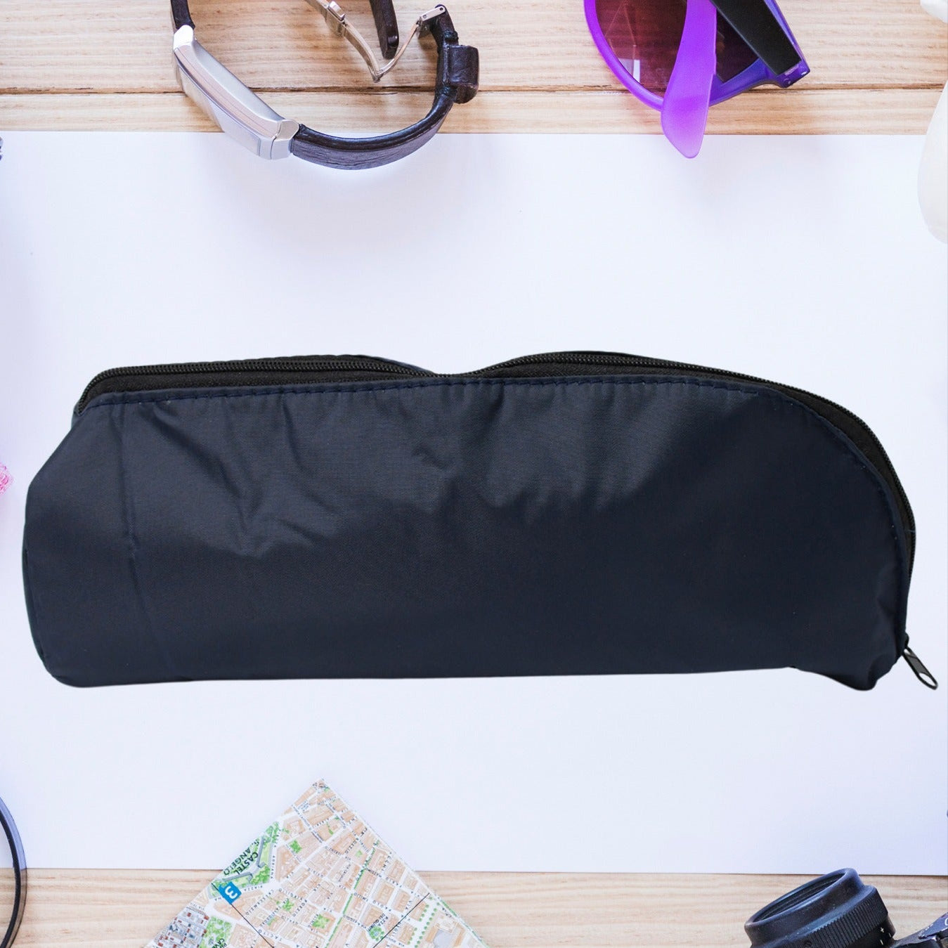 Reusable Multipurpose Washable Pouch Pen Pencil Stationary Case Travel (1 Pc) - Happy Price - Image 1