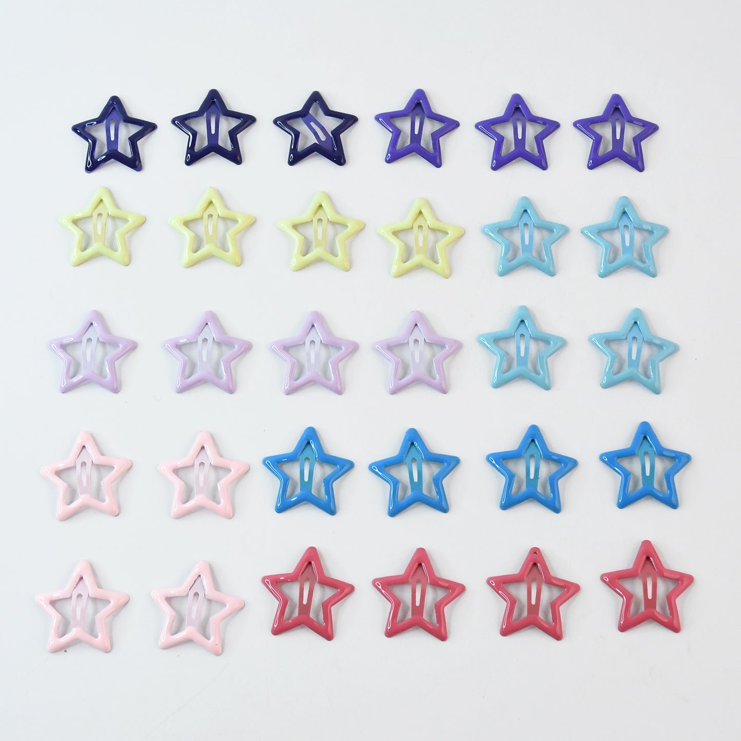Metal Hair Clip Set For Girls (30 Pc) - Happy Price - Image 2