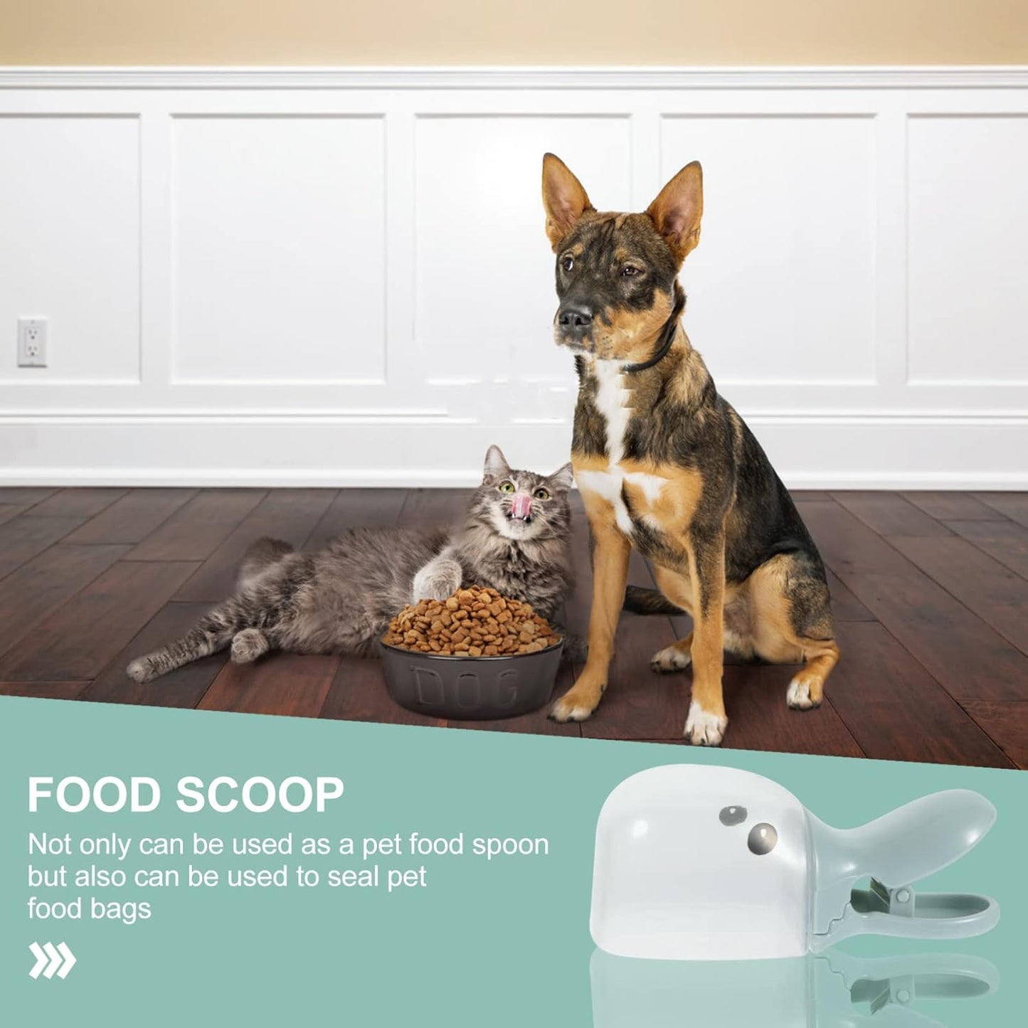 2-in-1 Pet Food Scoop and Bag Sealer Clip - Happy Price - Image 4