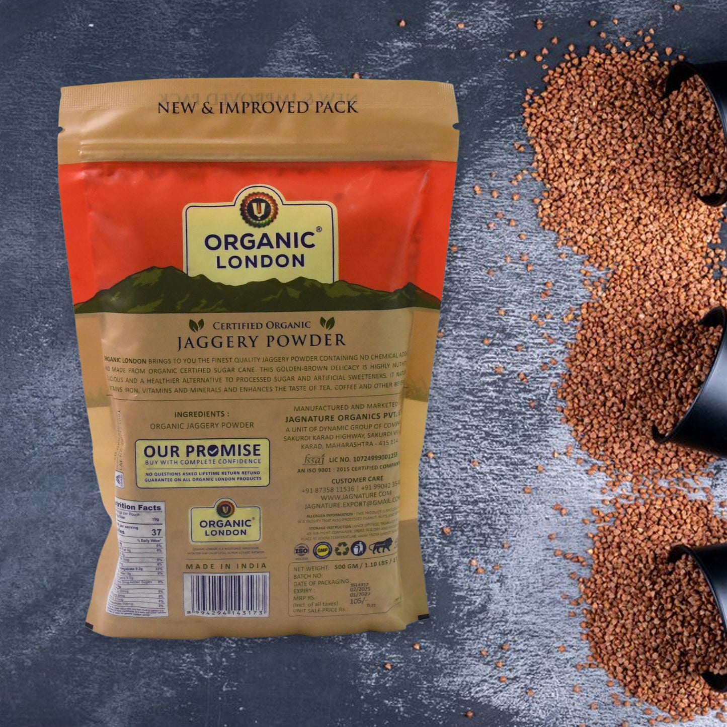 Organic Jaggery Powder 500 Gm - Happy Price - Image 4
