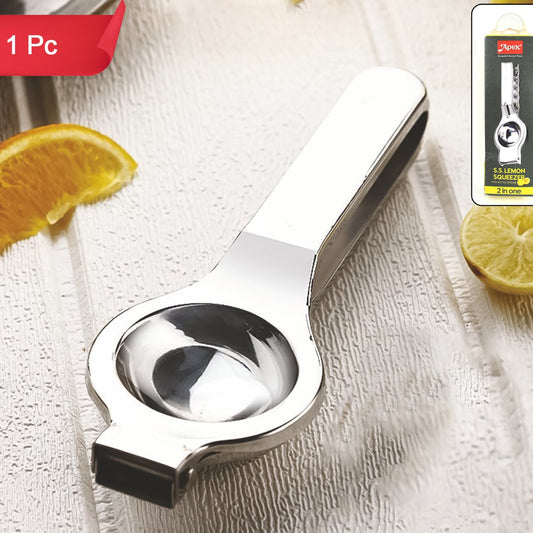 Apex Heavy Duty Stainless Steel Lemon Press Squeezer - Happy Price - Image 1