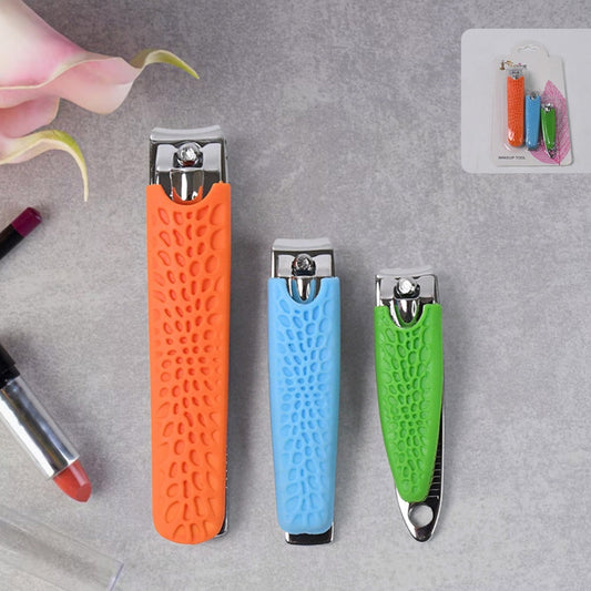 3 In 1 Nail Clipper Set Compact Nail Cutter Big Size And Small Sizes - Happy Price - Image 1