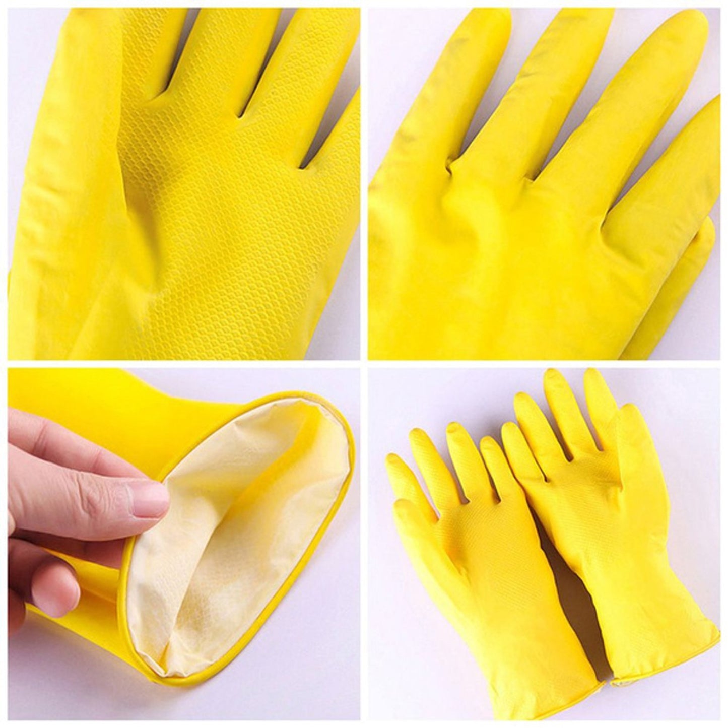 Multipurpose Rubber Reusable Cleaning Gloves - Happy Price - Image 6
