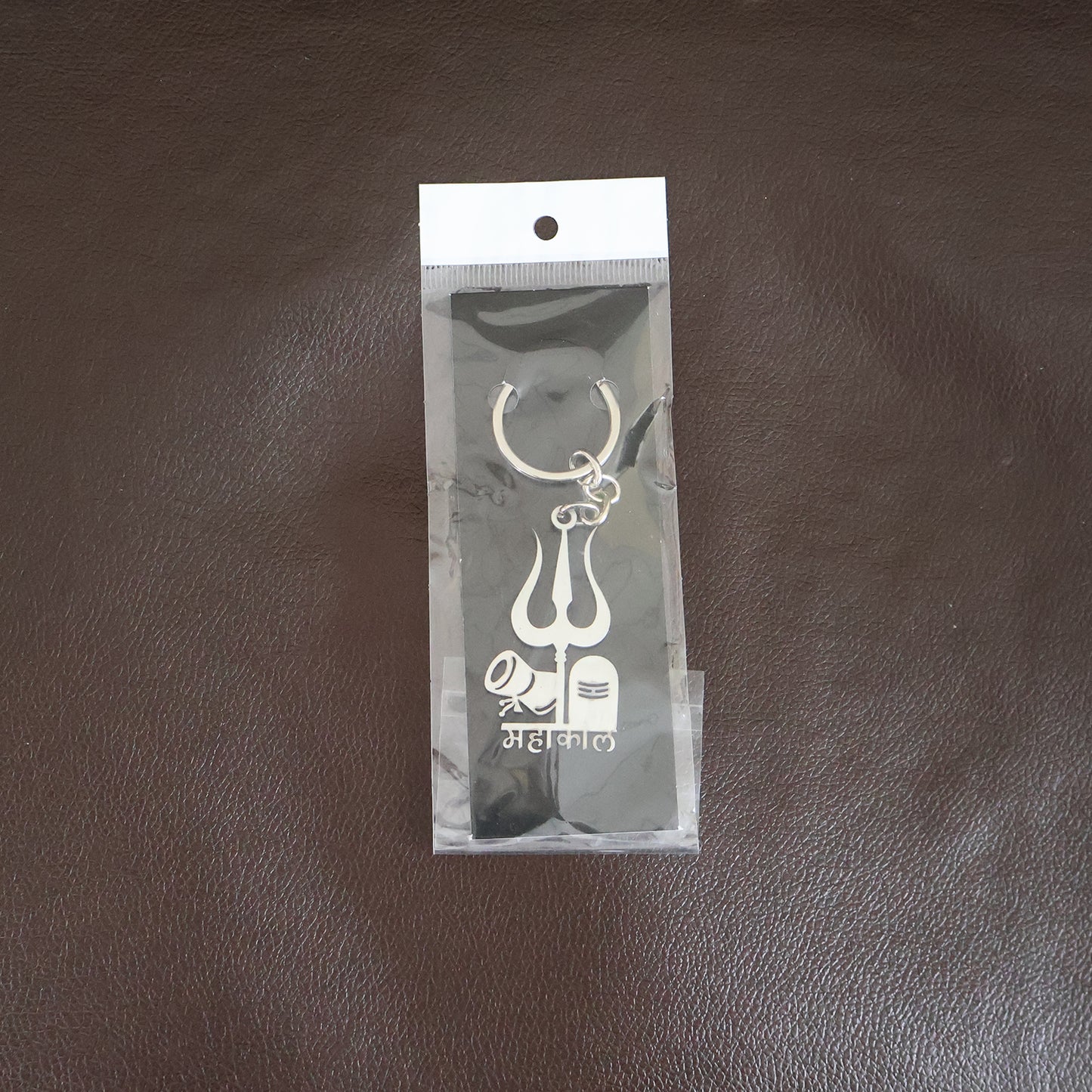 Mahakal Trishul Shivling Metal Keychain - 1 Piece - Happy Price - Image 3