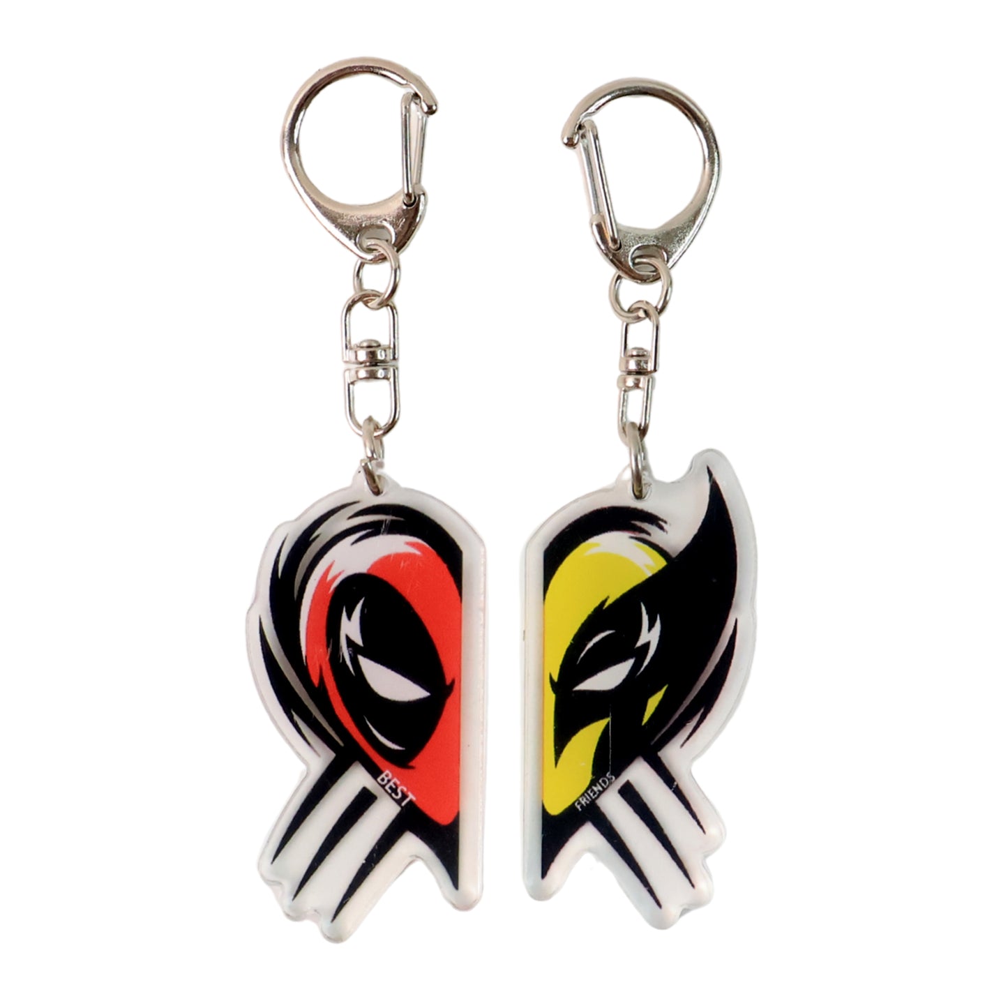 2-in-1 Best Friends Matching Acrylic Breakable Keychain - Happy Price - Image 2