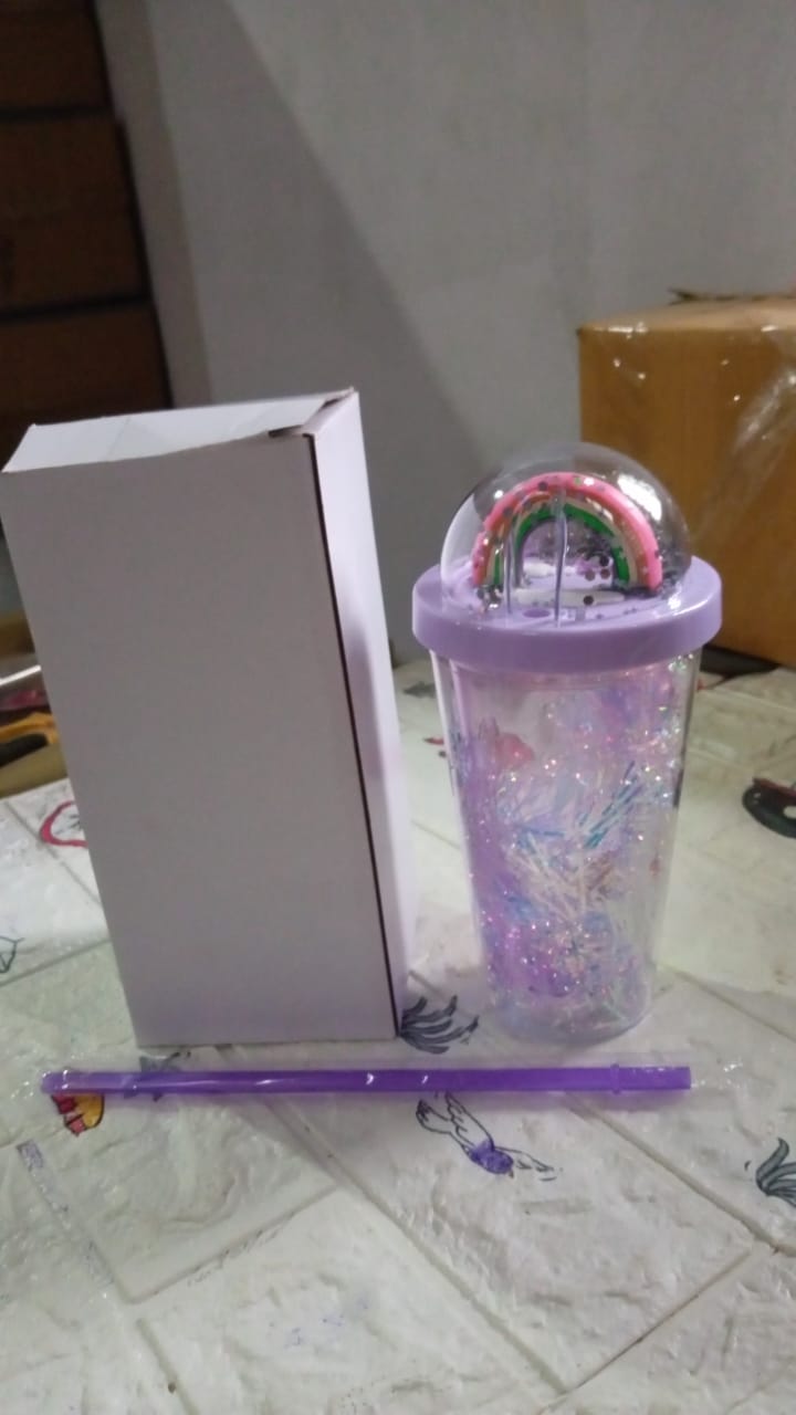 Kids LED Glow Sipper Bottle with Straw - 1 Pc - Happy Price - Image 7