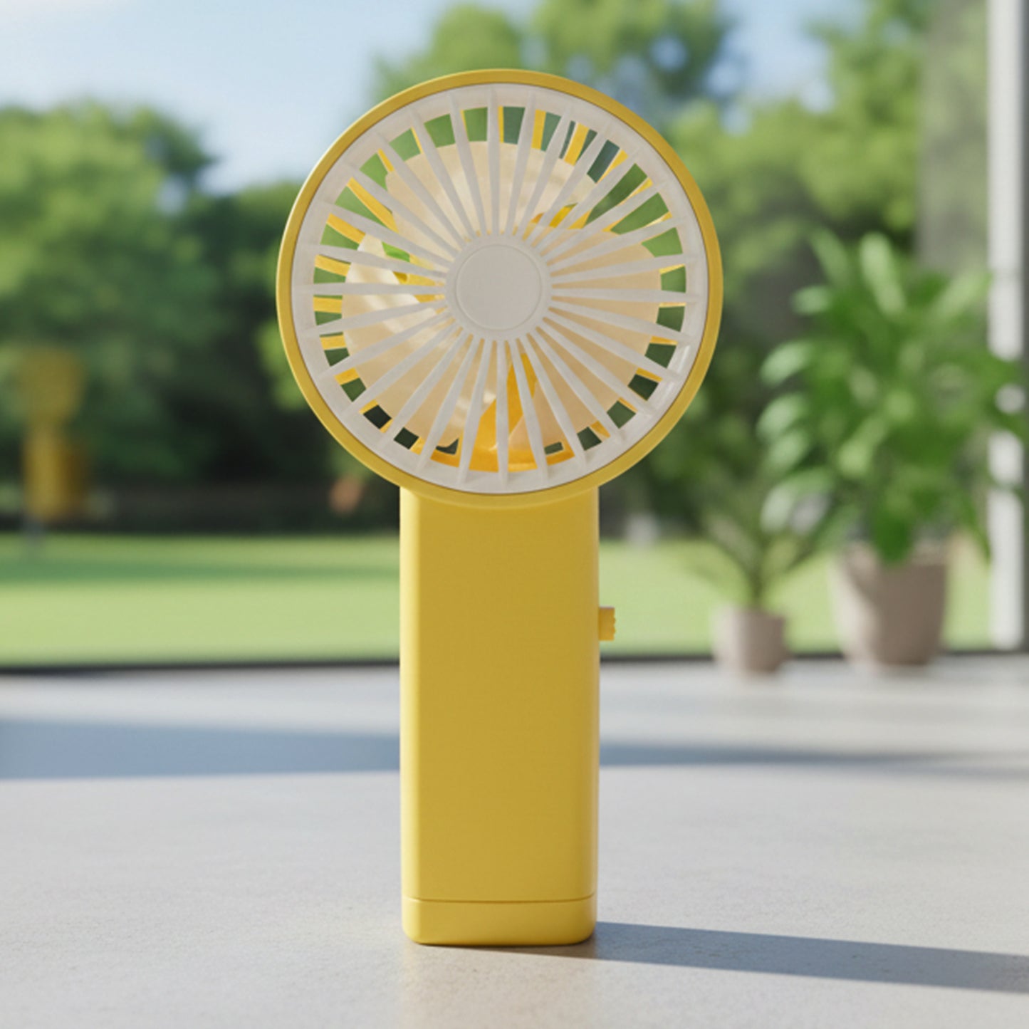 Mini USB Rechargeable Handheld Fan - Portable Cooling (1 Pc) - Happy Price - Image 6