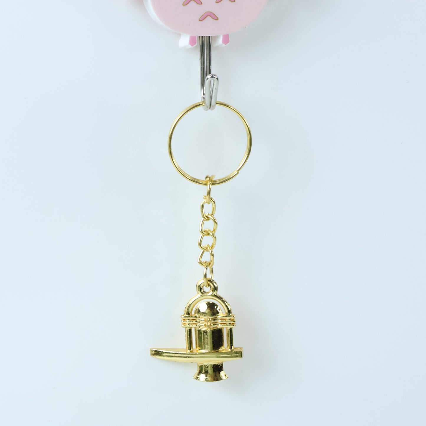 Golden Metal Shivling Keychain - 1 Piece - Happy Price - Image 4