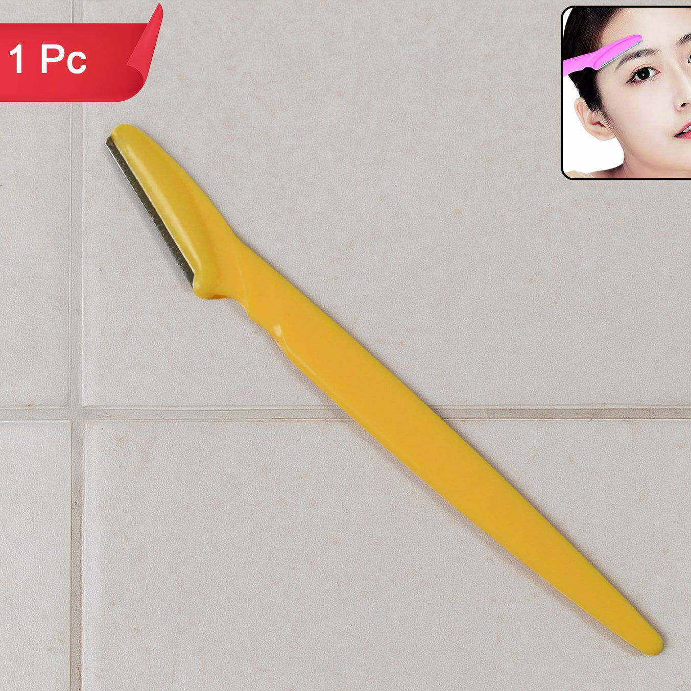 Precision Eyebrow Shaper & Facial Hair Trimmer - 1 Pc - Happy Price - Image 1