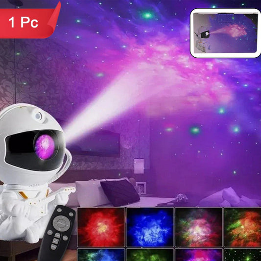 Astronaut Galaxy Projector Lamp with Remote - Star Nebula Night Light for Bedroom & Parties - Happy Price - Image 1