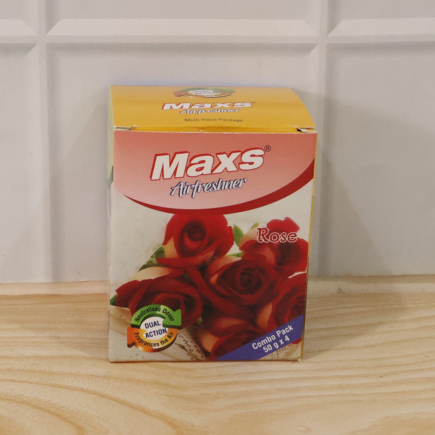 Maxs Air Freshener Fragrance Blocks Pack 4 (50 Gm Each)