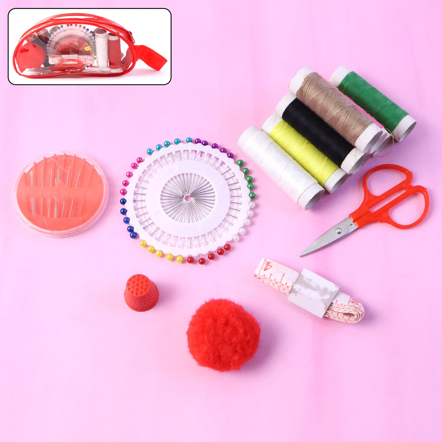 Complete Sewing & Stitching Kit (1 Set) - Portable Tailoring & Repair Tools - Happy Price - Image 7