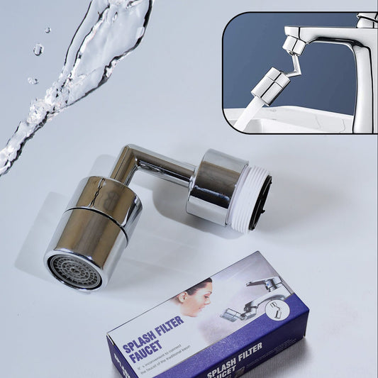 Universal Faucet Sprayer Head with Splash Filter - Easy Install Kitchen & Bathroom - Happy Price - Image 1