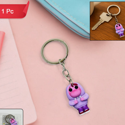Cute Cartoon Character Keychain (1 Pc) - Happy Price - Image 1